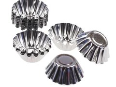 Set 6 forme mici metal pentru tarte